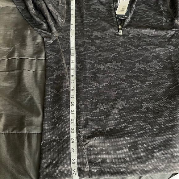 Cutter & Buck Traverse Camo Print Stretch Quarter Zip Mens Pullover - Picture 8 of 8